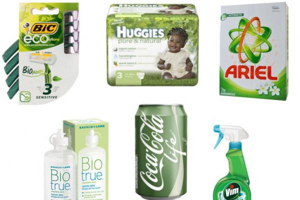 Green washing : exemples de produits
